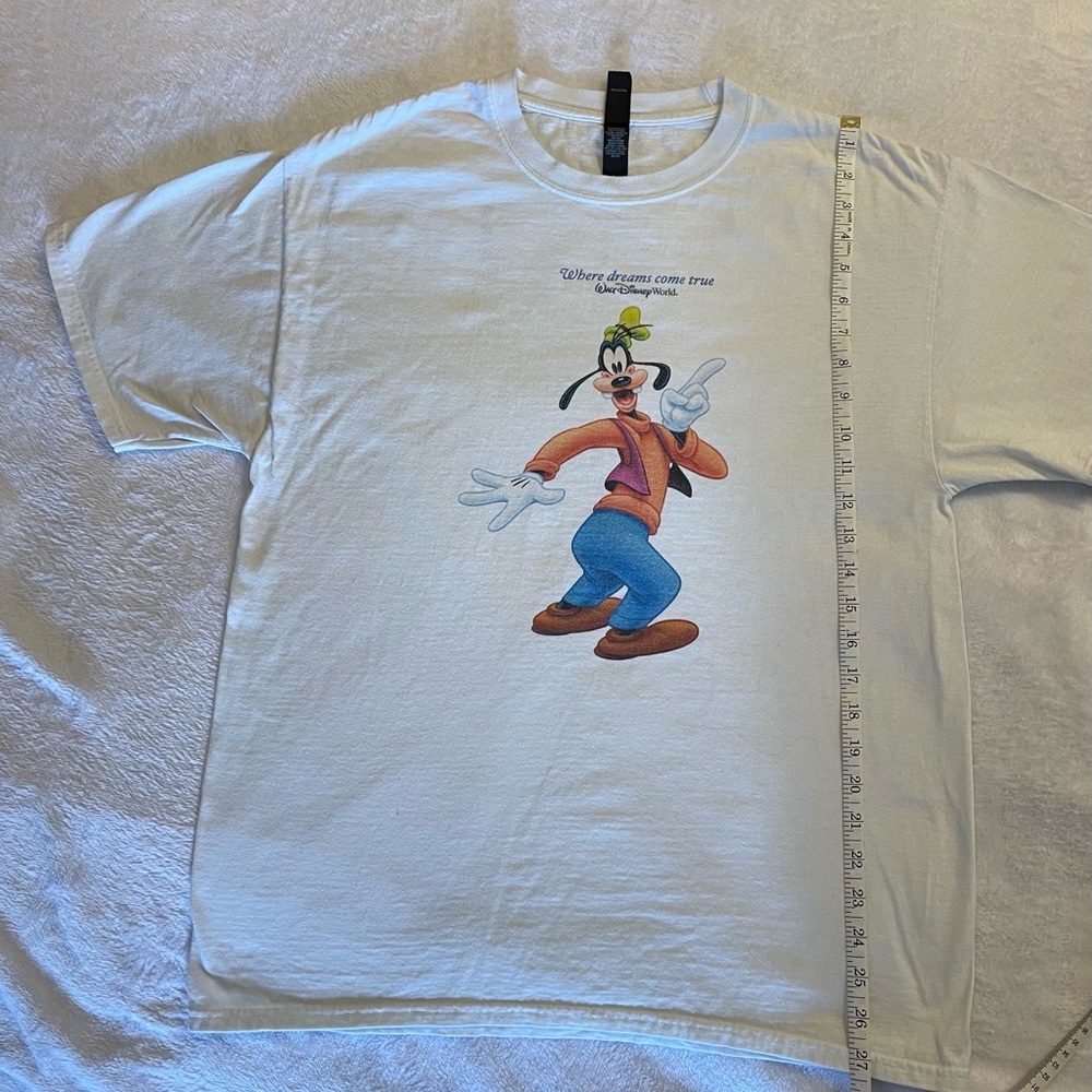 Hanes White Goofy Graphic Tee